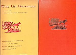 Wine List Decorations 1961-1963