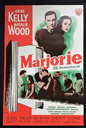 MARJORIE MORNINGSTAR - A Vintage Unused, Rolled A2 Movie Poster - First Screening