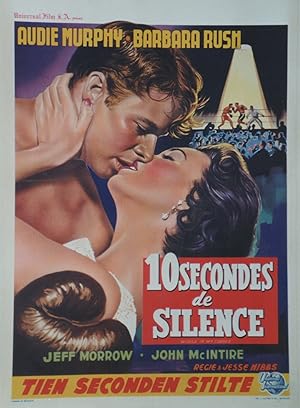 DIX SECONDES DE SILENCE (WORLD IN MY CORNER) Réalisé par Jesse HIBBS avec Audie MURPHY et Barbara...