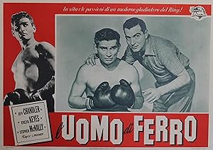 "IRON MAN (L'UOMO DI FERRO)" Réalisé par Joseph PEVNEY en 1951 avec Jeff CHANDLER, Stephen McNALL...