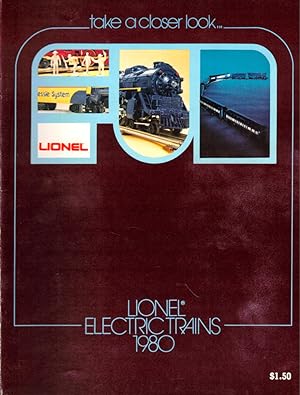Lionel Electric Trains 1980 Catalog