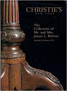 The Collection of Mr. and Mrs. James L. Britton (Auction Catalogue, 16 January 1999)