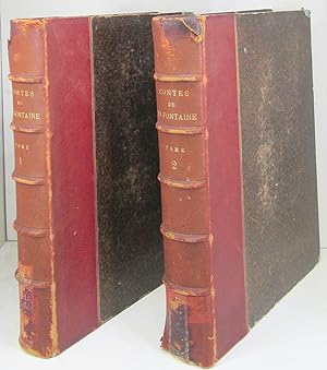 Contes et nouvelles en vers, avec illustrations de Fragonard. Reimpression l'edition de Didot, 17...