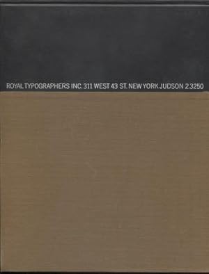 ROYAL TYPOGRAPHERS INC. 311 WEST 43 ST. NEW YORK JUDSON 2.3250