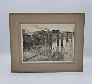 Railroad Bridge, Reids Ford, Myrtle Point, Oregon [Timber] [Lumber] [Industry]