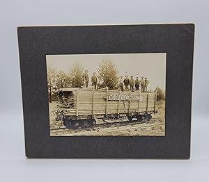 First Carload Shipment Loaded Out of Bend, Ore., Nov. 6, 1911. Bend Brick and Lumber Co. Oregon [...