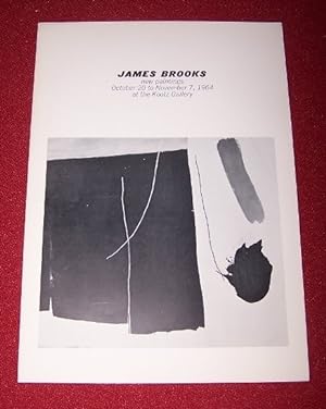 JAMES BROOKS - New Paintings October 20 to November 7, 1964 at Kootz Gallery