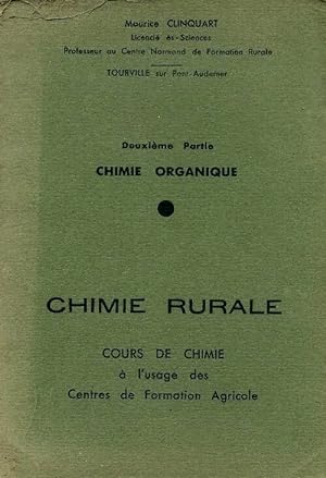 Chimie rurale - Maurice Clinquart