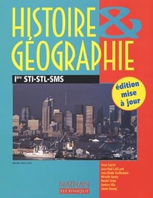 Histoire-g ographie Premi res STI-STL-SMS - Collectif