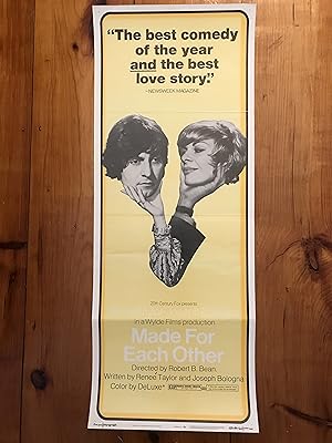 Made for Each Other Insert 1971 Renee Taylor & Joseph Bologna