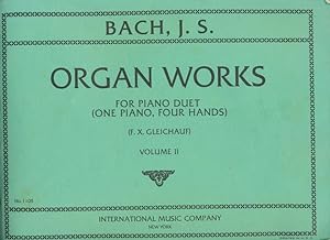 Bach: Organ Works for Piano Duet (One Piano, Four Hands) Volume 2