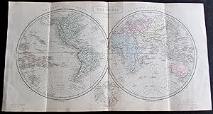HEMISPHERE MAP OF THE WORLD