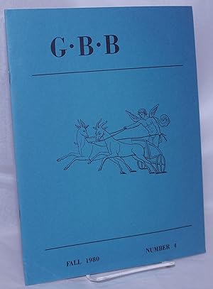 GBB: Gay Books Bulletin; vol. 1, #4, Fall 1980