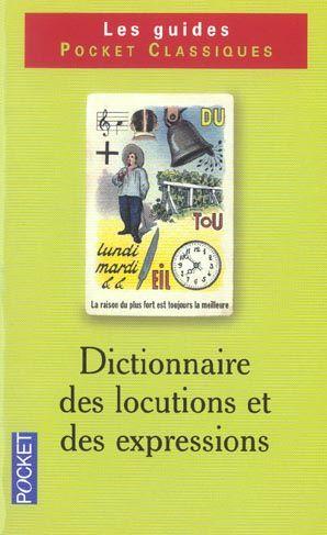 Dictionnaire des locutions et des expressions