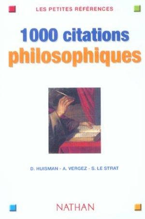 1000 citations philosophiques