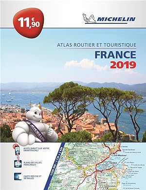 France ; atlas routier et touristique (édition 2019)