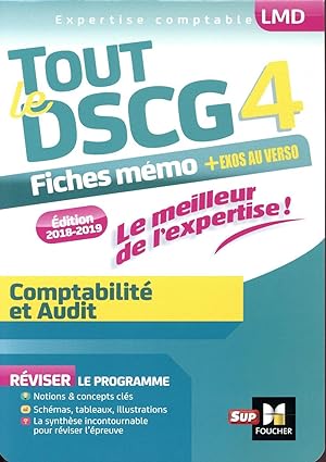 tout le DSCG 4 - comptabilité et audit - entrainement et révision (2e édition)