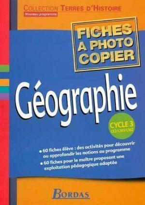 géographie ; cycle 3 ; fichier photocopiable