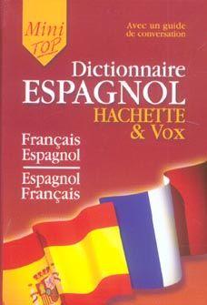 Mini dictionnaire français-espagnol, espagnol-français