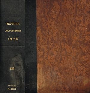 Nature. A weekly journal of science. Vol.CXXII, 1928, july-december 1928