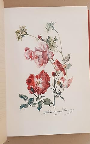 Les Fleurs à travers les âges et à la fin du XIXème siècle. Reproductions d'aquarelles de Madelei...