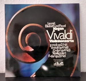 Violinkonzerte Leonid und Pawel Kogan, Elisabeth Gilels LP 33 U/min. (g-moll op. 12 Nr. 1; d-moll...