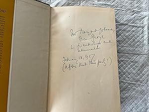 The Second Diary of a Diplomatic Correspondent. Signed and Inscribed By George Bilainkin
