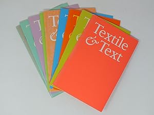 Textile & Text; 10 Volumes