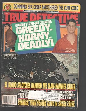 True Detective 4/1995-RGH-Claw hammer murder-Violence & murder-VG
