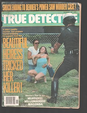 True Detective 11/1981-RGH-Power saw murder case-Violent crime-VG