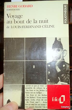 Voyage au Bout de la Nuit de Louis-Ferdinand Céline.
