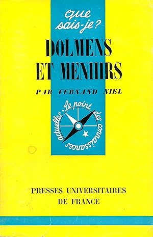 Dolmens et menhirs, "Que Sais-Je ?" n°764