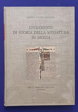 Lineamenti di Storia della Miniatura in Sicilia.