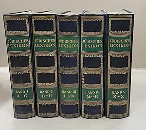 JÜDISCHES LEXIKON. 5 Bde.(komplett). Ein enzyklopaedisches Handbuch des jüdischen Wissens.