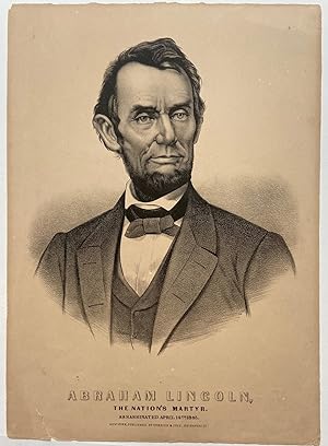 Abraham Lincoln, the Nation's Martyr. Assasinated April 14th, 1865