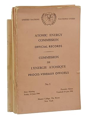 United Nations Atomic Energy Commission Official Records / Commission de L'energie Atomique Proce...