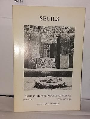 Cahiers de psychologie jungienne numéro 34 ; Seuils