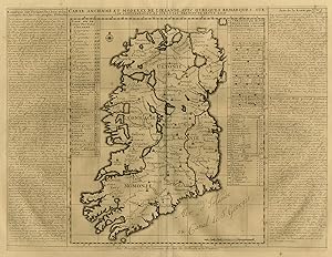 Antique Print-ANCIENT AND MODERN MAP IRELAND-GOVERNMENT AND STATE-Chatelain-1732
