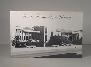 The St. Thomas-Elgin Library. Official Opening. Friday, October 4, 1974