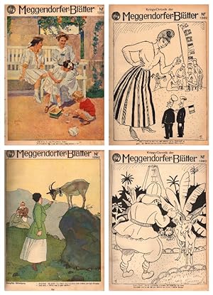 Meggendorfer Blätter. Zeitschrift für Humor und Kunst. 9 Hefte: Nr. 1382 v. 21. Juni 1917 bis Nr....