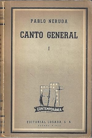 Canto General Tomo I