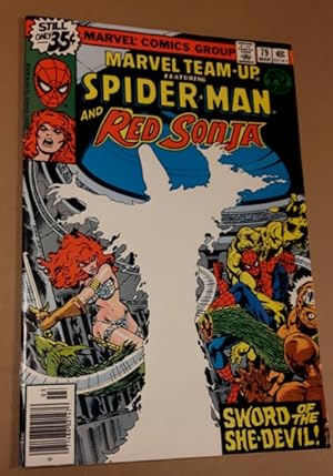 Marvel Team-Up Featuring Spider-Man and Red Sonja - March 1979 - Sword of The She-Devil!