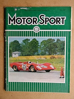 Motor Sport. May 1969. Vol. XLV. No. 5.