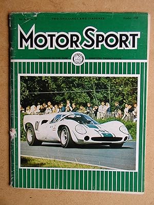 Motor Sport. October 1968. Vol. XLIV. No. 10.