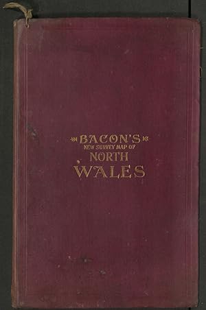 Bacon's New Library Map of North Wales