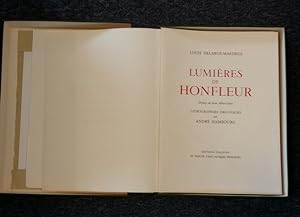 Lumières de Honfleur. Préface de Jean Albert-Sorel. Lithographies originales de André Hambourg. S...