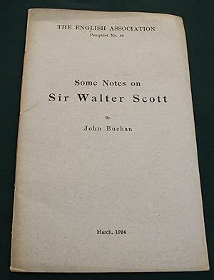 Some Notes on Walter Scott
