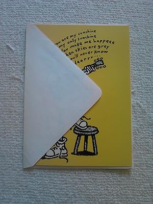 Fido Dido "You are My sunshine" Greeting Card [Stationery]