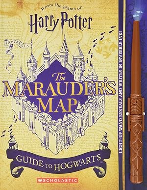 Harry Potter: The Marauder's Map Guide to Hogwarts (book and wand set)