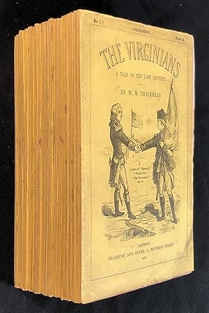 The Virginians, first edition in original 24 parts, in full leather box.